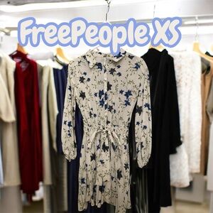 Free People XS Flowly Floral Dress 🌸